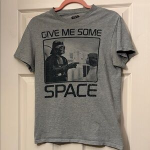 Star Wars Heather Gray Tee with Graphic Print